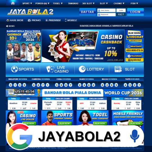 JAYABOLA: Login & Daftar # Link Alternatif Terbaru Jayabola2